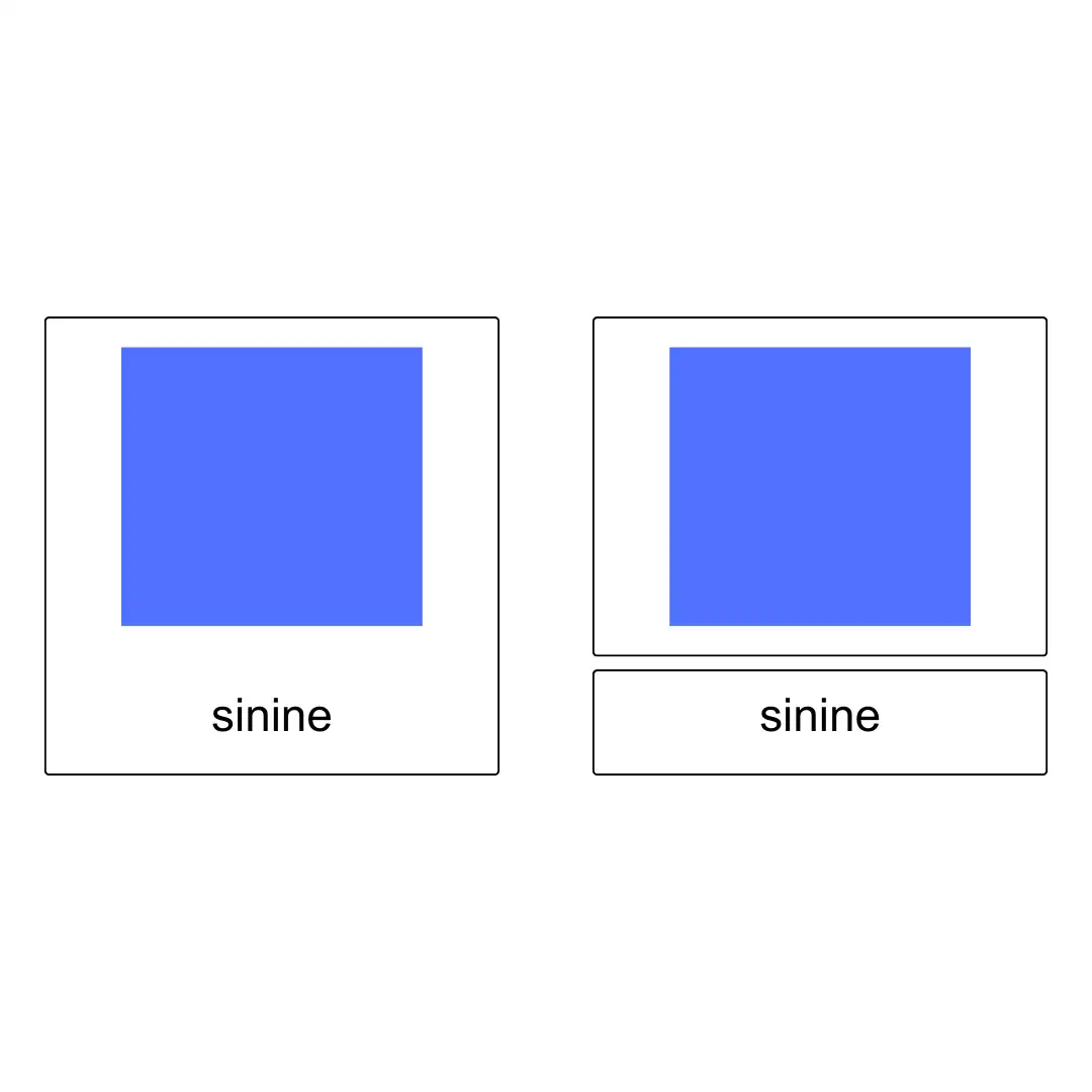 Värvid - Montessori 3-osalised kaardid - Image 2