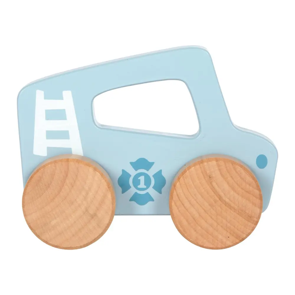 Puidust auto, helesinine - Image 2