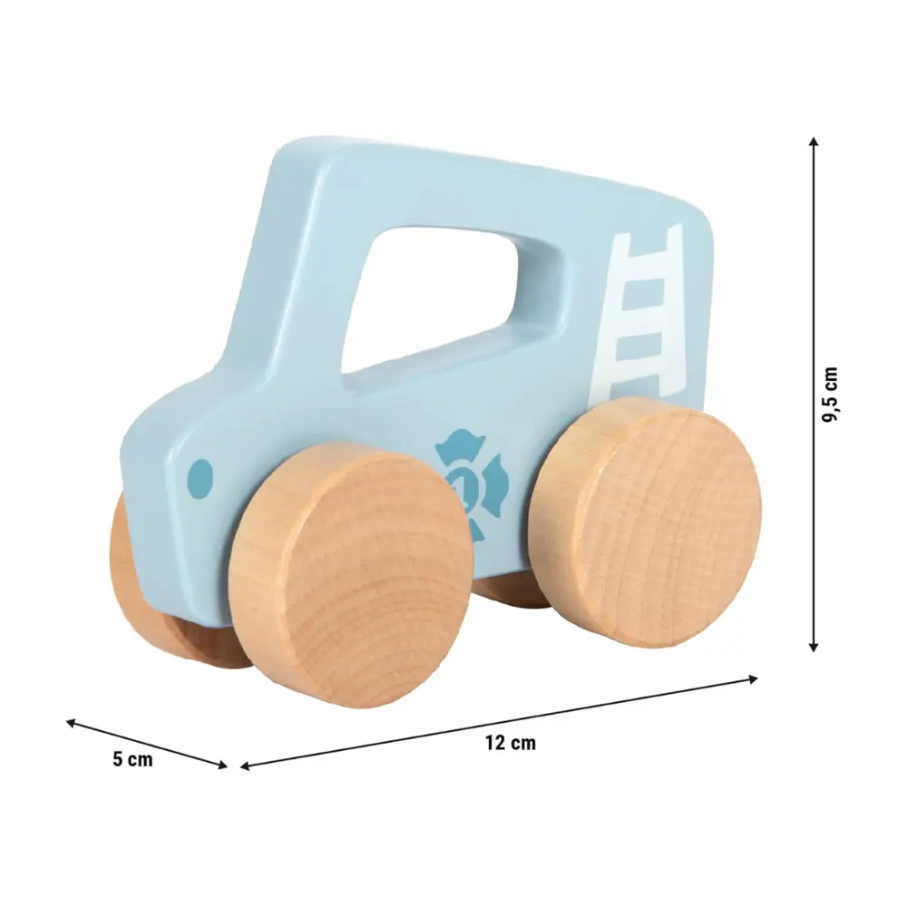 Puidust auto, helesinine - Image 4