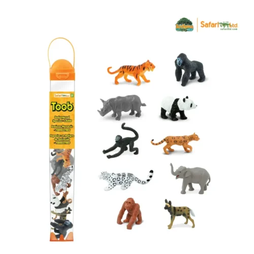 Minifiguuride komplekt "Ohustatud liigid maal"