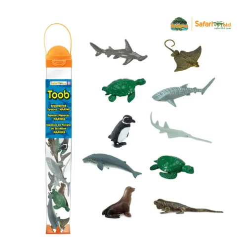 Minifiguuride komplekt "Ohustatud liigid vees"