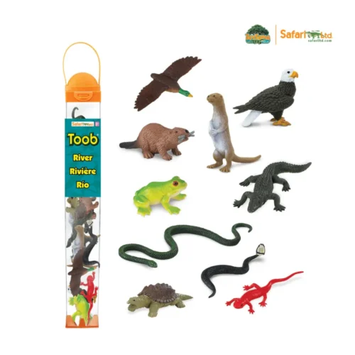 Minifiguuride komplekt "Jõe äärsed loomad"