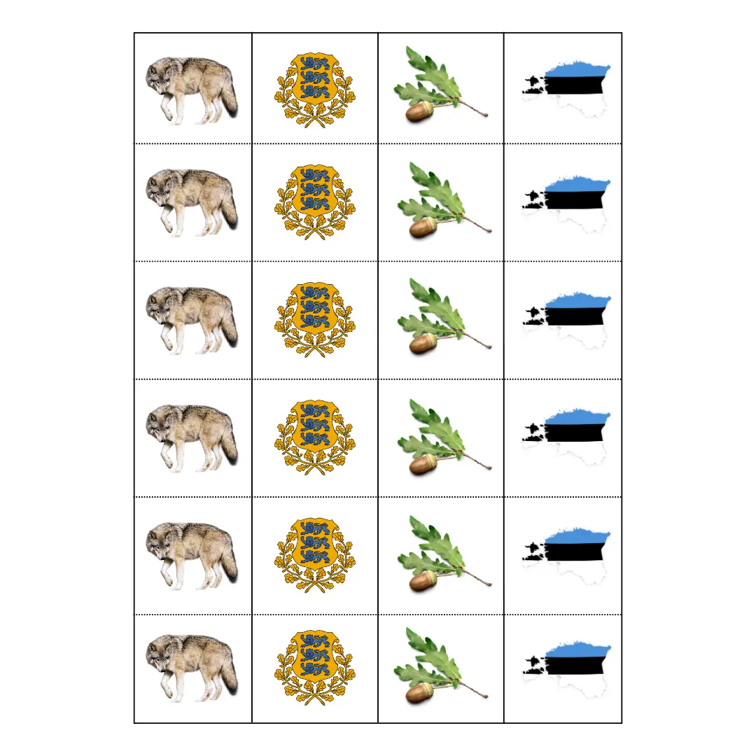 Eesti teemalised lõikamisribad - Image 2
