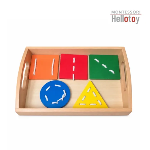 Geomeetriliste kujundite nöörimismäng