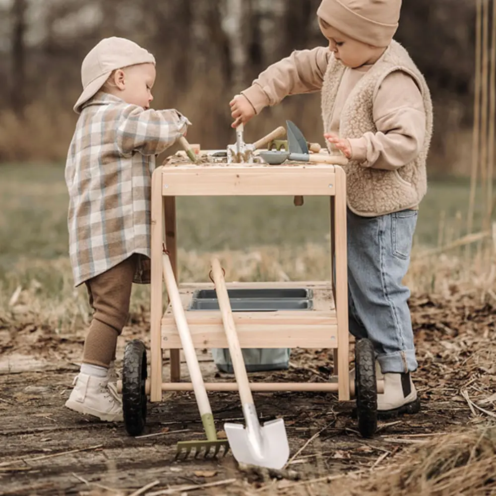 Pastelne aiatarvikute komplekt - Image 3