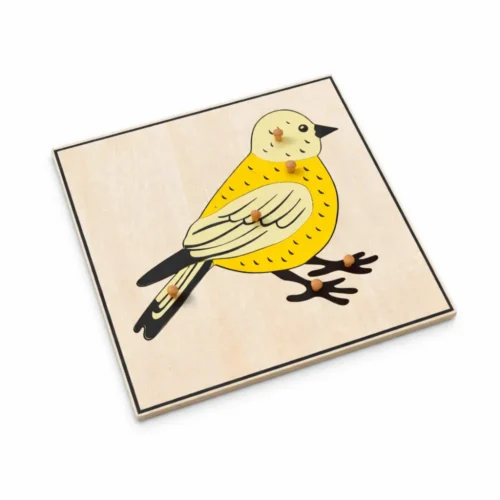 Montessori pusle - lind