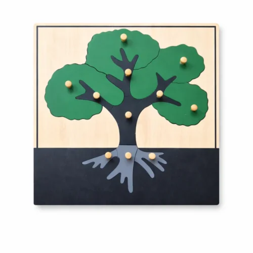 Montessori pusle - puu